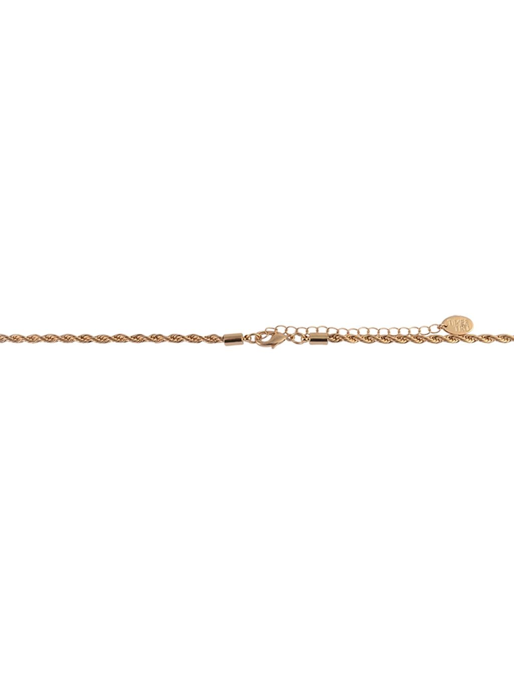 Time and Tru Adult Female Gold-Tone Knotted Chain Necklace